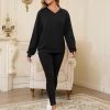 Maternity Nursing Sweatshirt Hidden Zipper Oversized Fit-3