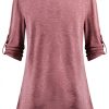 Quinee Nursing Top Maternity Shirt Breastfeeding Opening-3