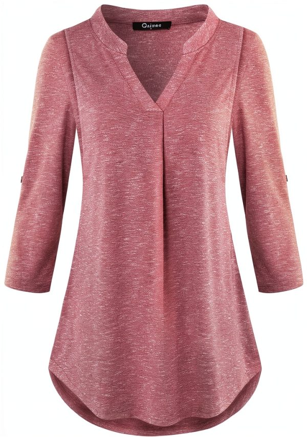 Quinee Nursing Top Maternity Shirt Breastfeeding Opening-2