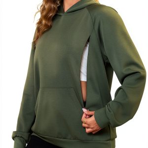 Nursing Sweatshirt MamaComfort Oversized Soft Knit-0