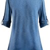 Quinee Nursing Top Maternity Shirt Breastfeeding Opening-3