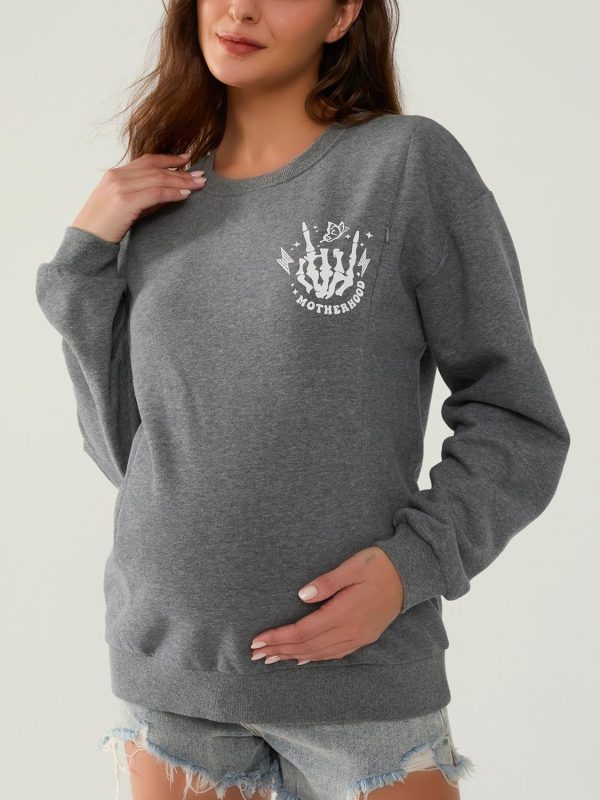 Maternity Nursing Sweatshirt Giftifymama Cotton-4