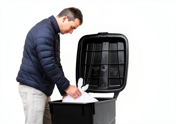 Furfully Rugged Outdoor Trash Can Polypropylene-4