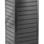 EAST OAK 38 Gallon Outdoor Trash Can Grey Manual-Lift Resin-0