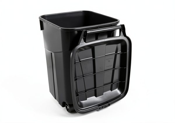 Furfully Rugged Outdoor Trash Can Polypropylene-6