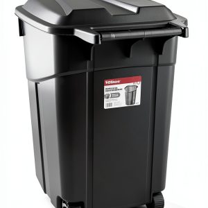 Furfully Rugged Outdoor Trash Can Polypropylene-0