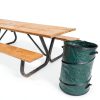 Coghlan's Green Trash Can - Lightweight Camping Waste Bin-4