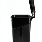 Commercial Trash Can WSXSTE Polypropylene Duty-0
