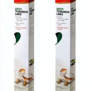 Terrarium Liners Zilla 2 Pack 40/50 Gallon Green Bedding-0
