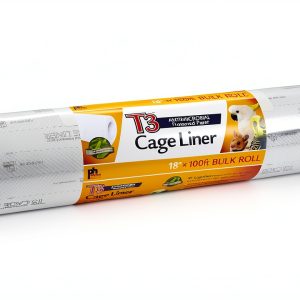 Prevue Hendryx T3 Cage Liner 18-Inch x 100-Feet White Bedding-0