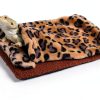 Bearded Dragon Bed ADOGGYGO Warm Sleeping Bag 12x8 Brown-2