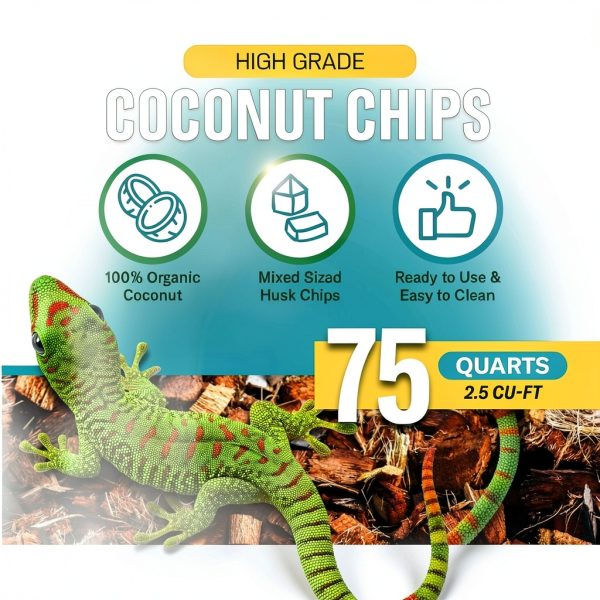 Coconut Chips Substrate Block ReptiCasa Organic Expandable Bedding-6