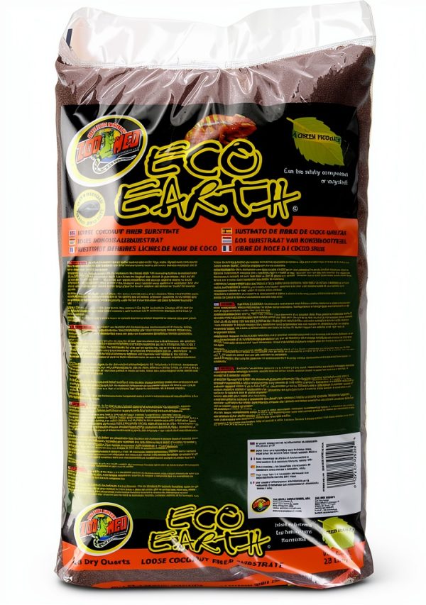 Eco Earth Loose Coconut Fiber Substrate Zoo Med 24 Quart Bedding-1