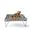 Bearded Dragon Hammock SAQVX Metal Legs Seagrass Platform B13-5