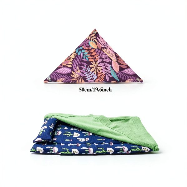 Bearded Dragon Tank Accessories Mechpia Soft Fabric Bedding Hammock-5