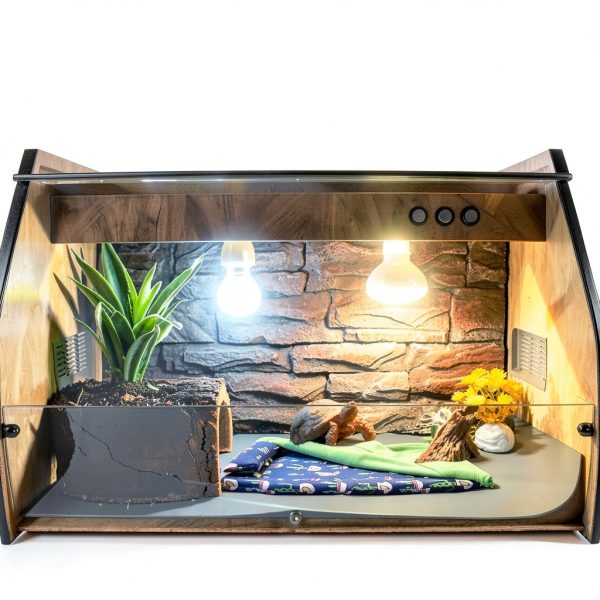 Bearded Dragon Tank Accessories Mechpia Soft Fabric Bedding Hammock-2